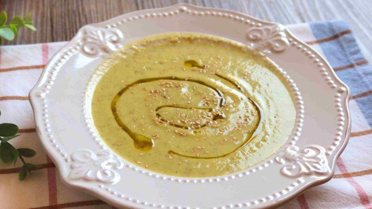 Crema de calabacín y manzana de Anna Recetas Fáciles