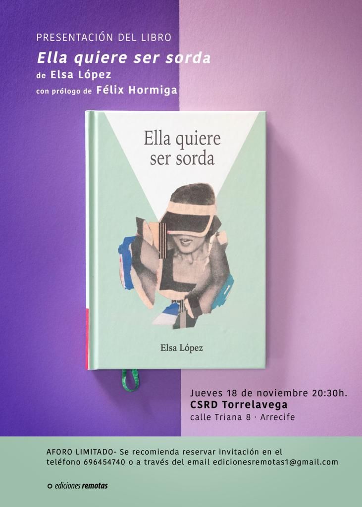Portada de la obra y cartel de presentación de la obra.