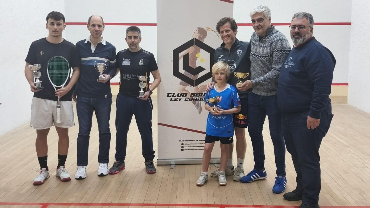 El squash andaluz brilla con luz propia en Vista Alegre