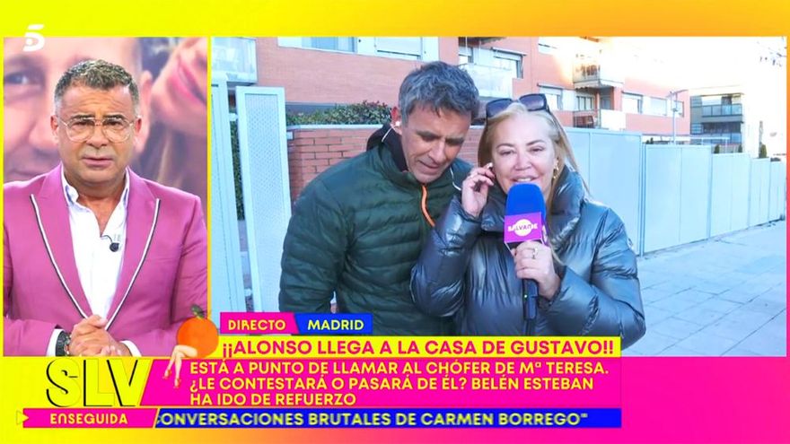 Jorge Javier ironiza con Belén Esteban: "Toda España pendiente de mi despido y tú no me has enviado ni un mensaje"