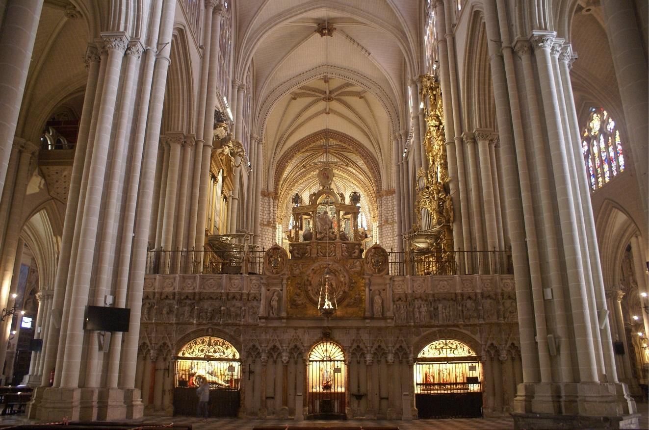 Trascoro de la catedral de Toledo.