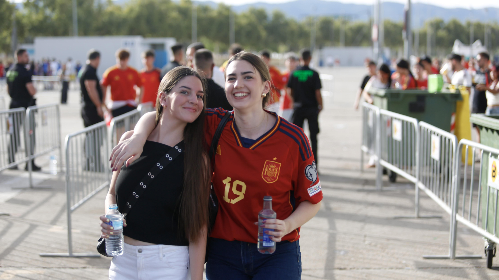 Afición de la selección española en el Córdoba Live