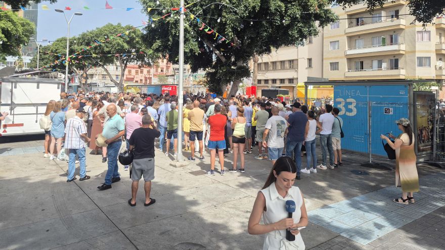 Unas 250 personas piden en Las Palmas un mayor control de la inmigración irregular