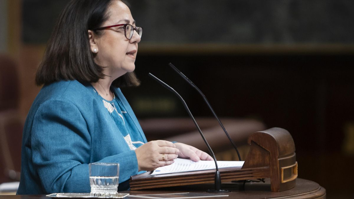 La diputada María Jesús Moro, portavoz de Justicia del PP