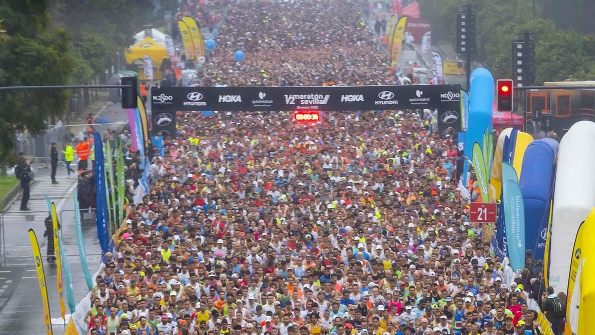 Imagen del Medio Maratón de Sevilla