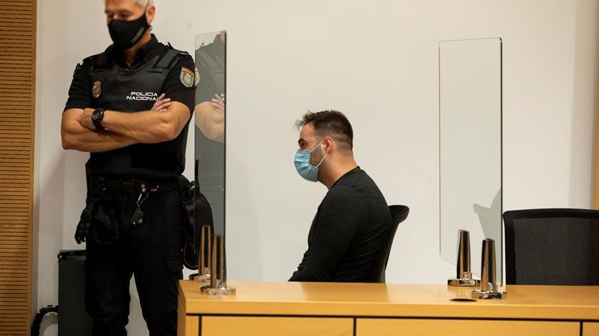 Víctor Ayose G.G., durante el juicio contra él