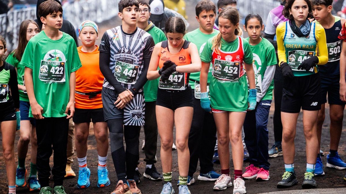 La Transvulcania Adidas también bate récords entre los más jóvenes