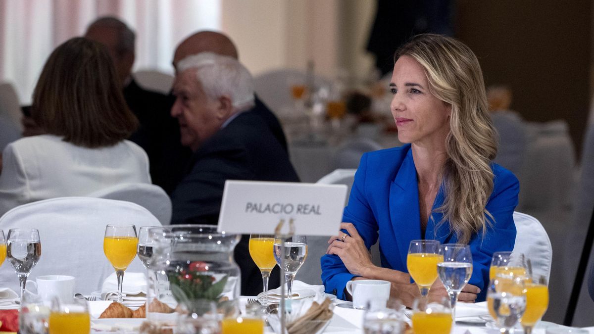 Archivo - La exportavoz del Partido Popular en el Congreso, Cayetana Álvarez de Toledo, durante uno de los Encuentros de El Mundo, en el Hotel Westin Palace, a 26 de septiembre de 2022, en Madrid (España). Este es el primero de los Encuentros del ciclo ‘C