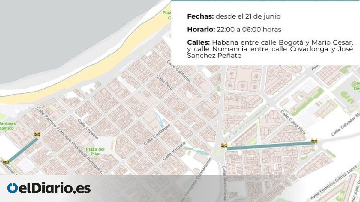 El Ayuntamiento de Las Palmas de Gran Canaria continúa los trabajos de asfaltado nocturno en Guanarteme