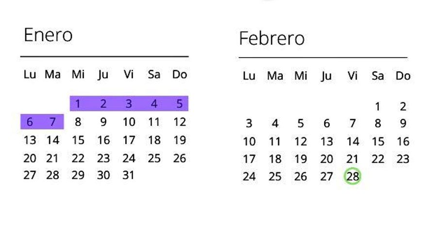 Calendario escolar 2024-2025 en la Comunidad de Madrid: vacaciones, festivos y días no lectivos