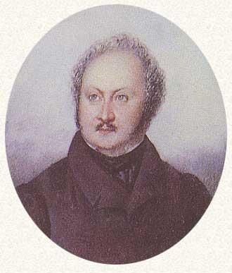 Karl Wilhelm Naundorff, un hombre que afirmaba ser el rey Luis XVII de Francia, 1845.