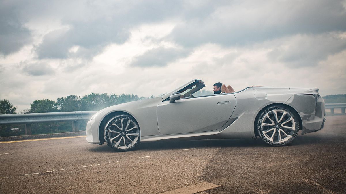 El Lexus LC Cabrio.