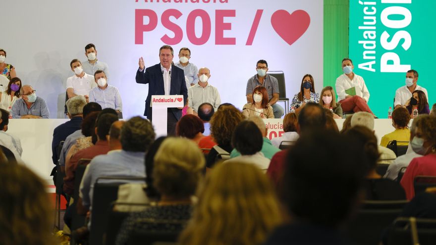 Cierre de filas del socialismo andaluz en torno a Espadas, que ahora tiene que convencer a los andaluces