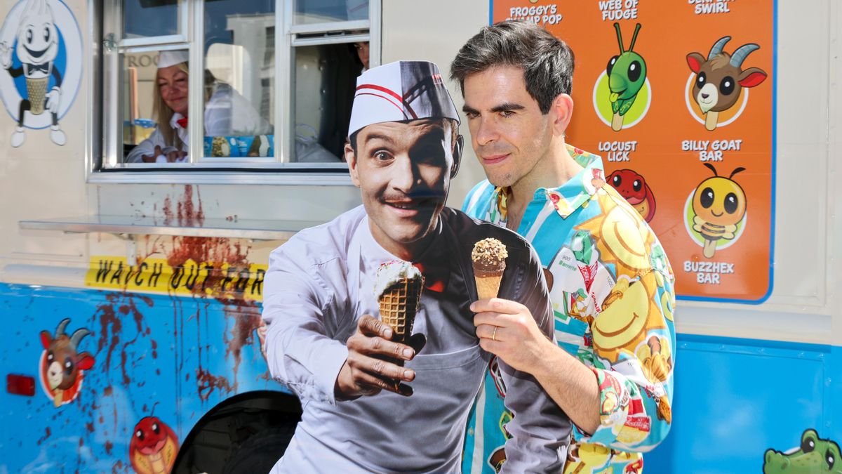 Eli Roth durante la promoción de 'Dulce sabor a muerte'
