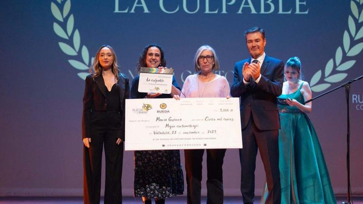 Premio del Festival de Cortometrajes Rueda con Rueda a 'La culpable'.