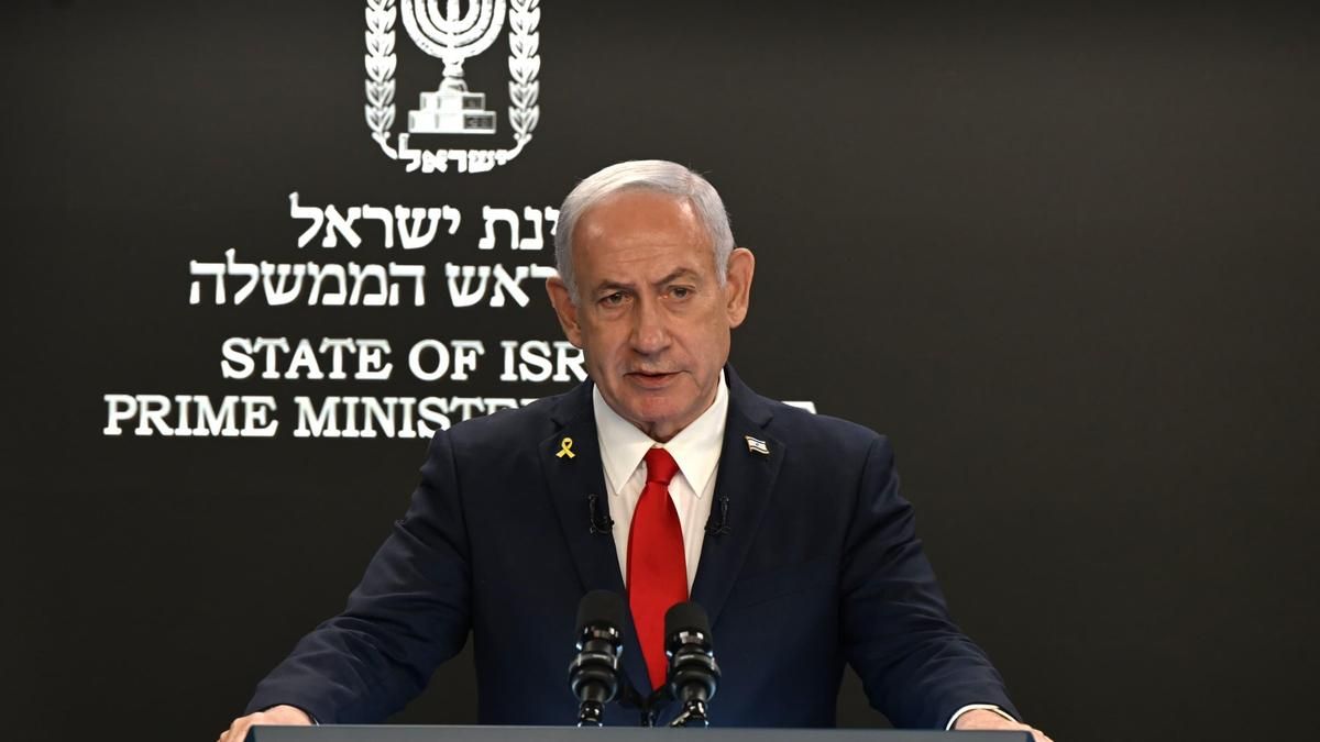 El primer ministro israelí, Benjamín Netanyahu.