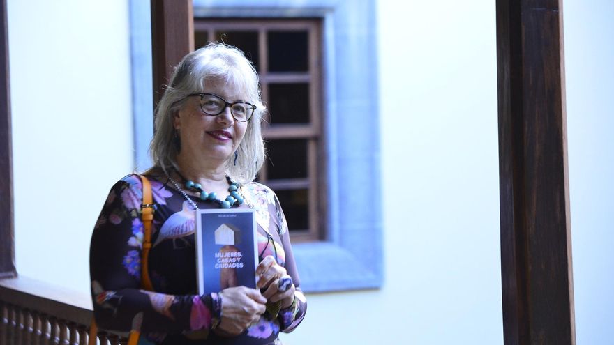 La arquitecta Zaida Muxí en Las Palmas de Gran Canaria.
