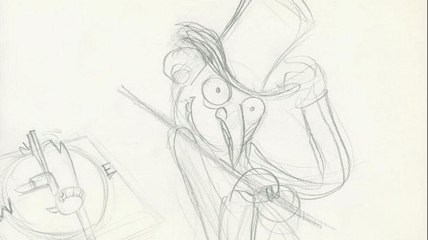 Boceto de 'Los Simpson'