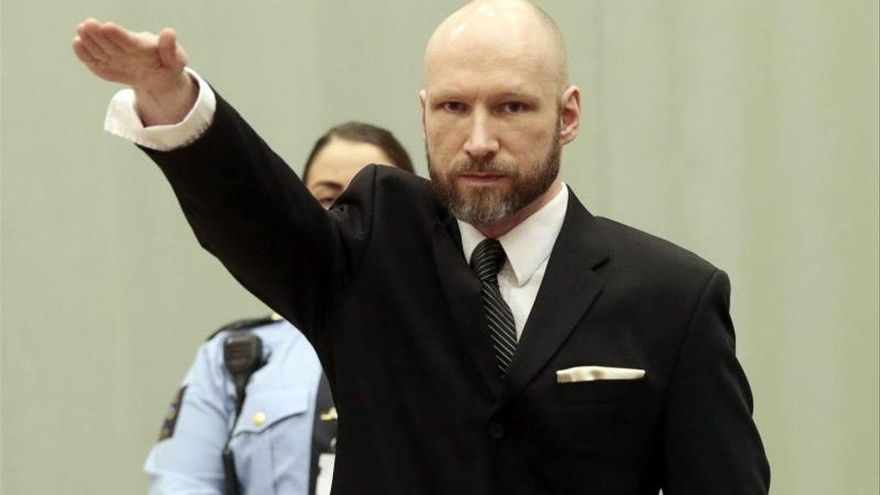 Anders Breivik, autor confeso del atentado de Noruega de julio de 2011 en el que murieron 77 personas