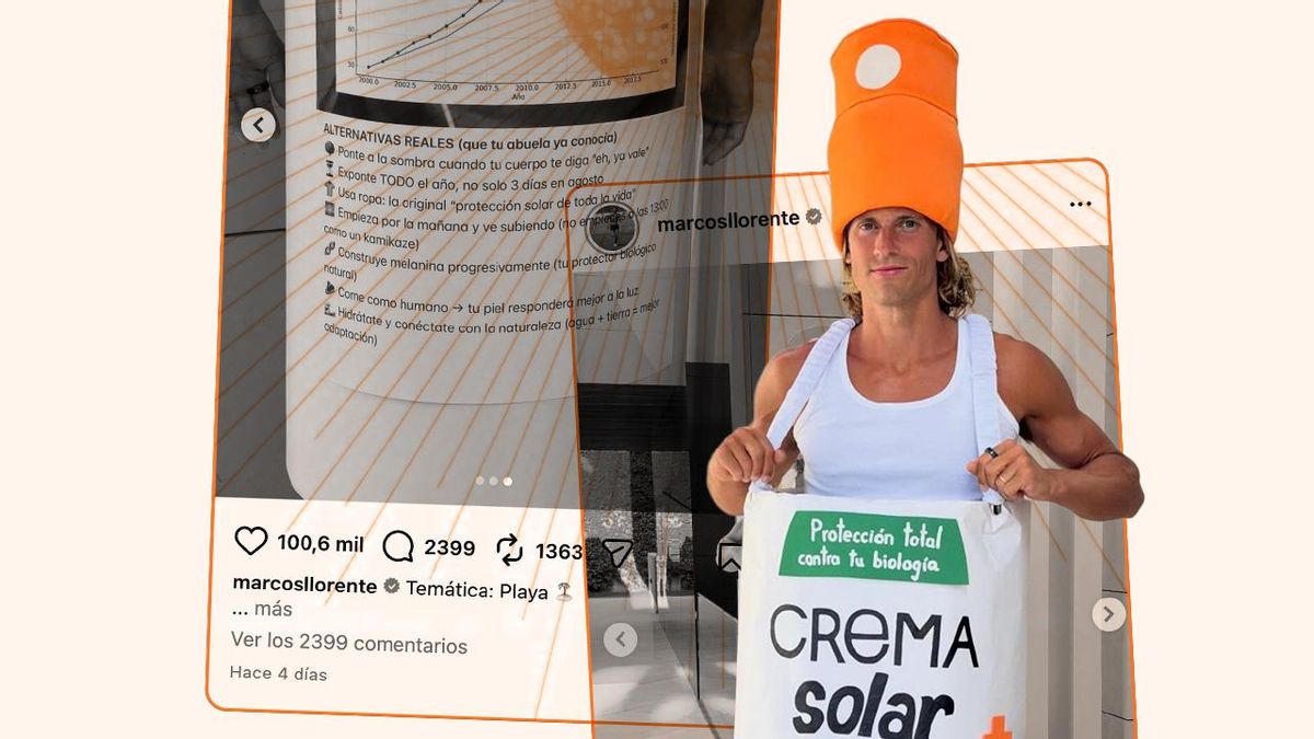 Marcos Llorente no lleva razón: los argumentos de los dermatólogos contra su negacionismo de la crema solar