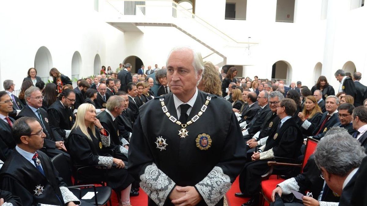 José Luis Concepción, presidente del Tribunal Superior de Justicia de Castilla y León curso judicial tsj tsjcyl