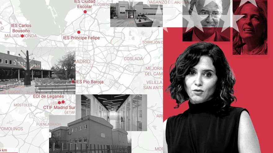 El Gobierno de Ayuso reformó otros cinco centros educativos sin concurso y con facturas troceadas