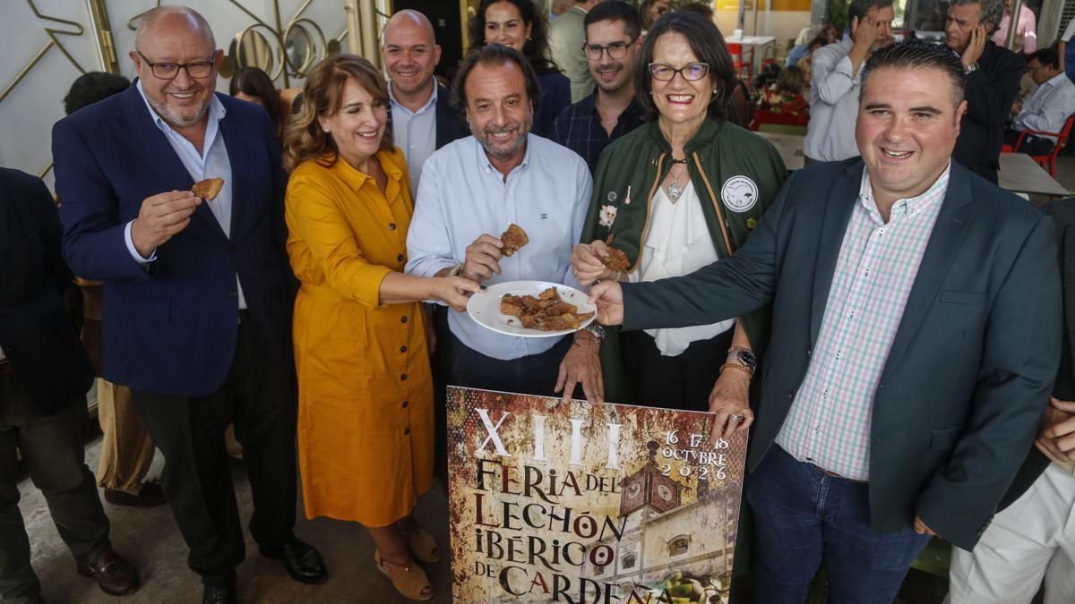 Presentación de la XIII Feria del Lechón Ibérico de Cardeña