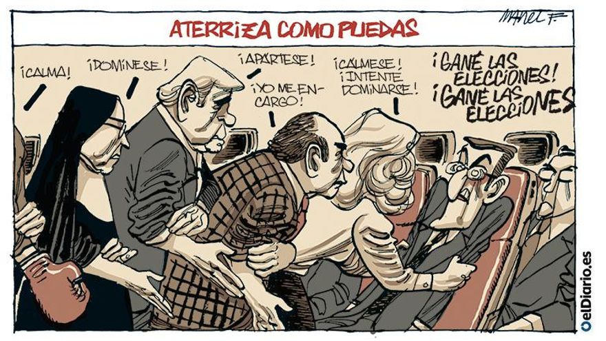 Aterriza como puedas