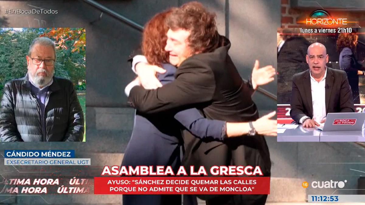 Nacho Abad, en el programa 'En boca de todos' de Cuatro