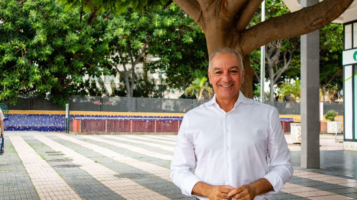 Luis Campos, candidato de Unidad del Pueblo Canario al Congreso por Las Palmas.