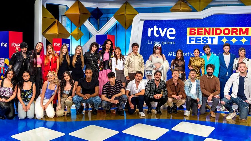 El Benidorm Fest 2023 pone nombre a sus canciones: "El cartel representa Eurovisión y la diversidad del país"