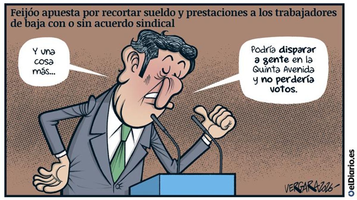 Feijóo desatado