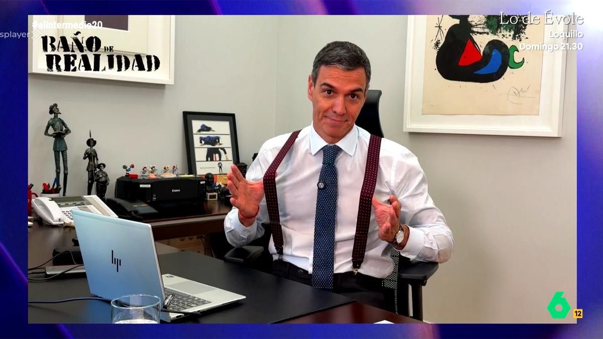 El mensaje de Pedro Sánchez a Wyoming por los 20 años de 'El Intermedio': "A este paso celebramos los 25, tú en la tele y yo en Moncloa"