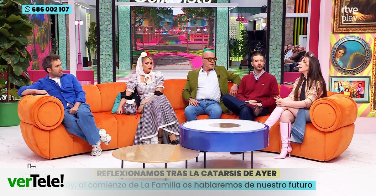 Audiencias TV jueves 15 de mayo: 'La familia de la tele' (7.5% y 6.4%) sigue débil, pero al menos sube tras su catarsis y la introducción de 'drásticos' cambios
