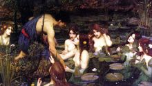 'Hylas y las ninfas' de John William Waterhouse