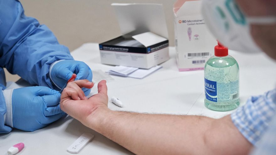 Archivo - Test de Covid-19. Imagen de Archivo