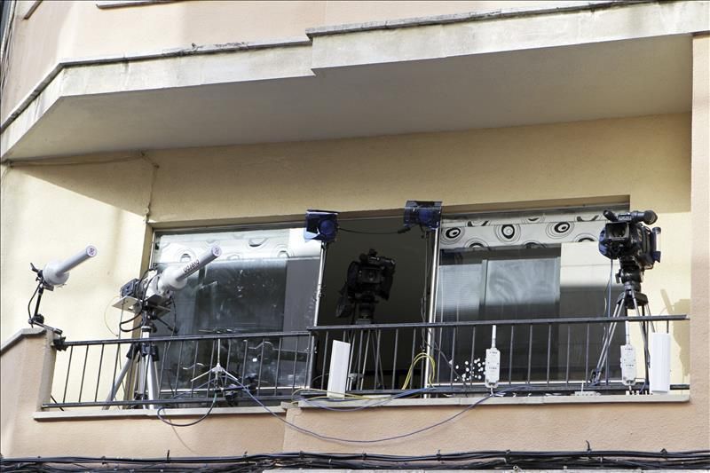 Despliegue policial en los juzgados de Palma ante la llegada de la infanta