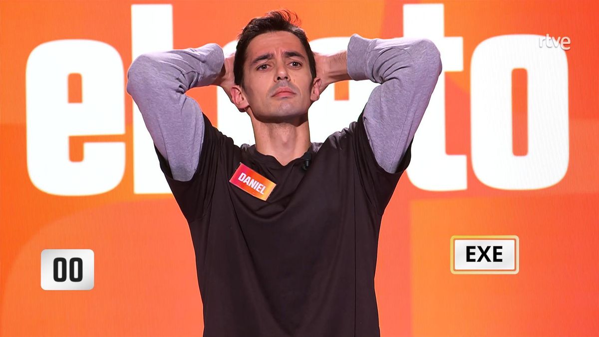 Daniel Castro se lleva las manos a la cabeza en su derrota en 'Saber y ganar'