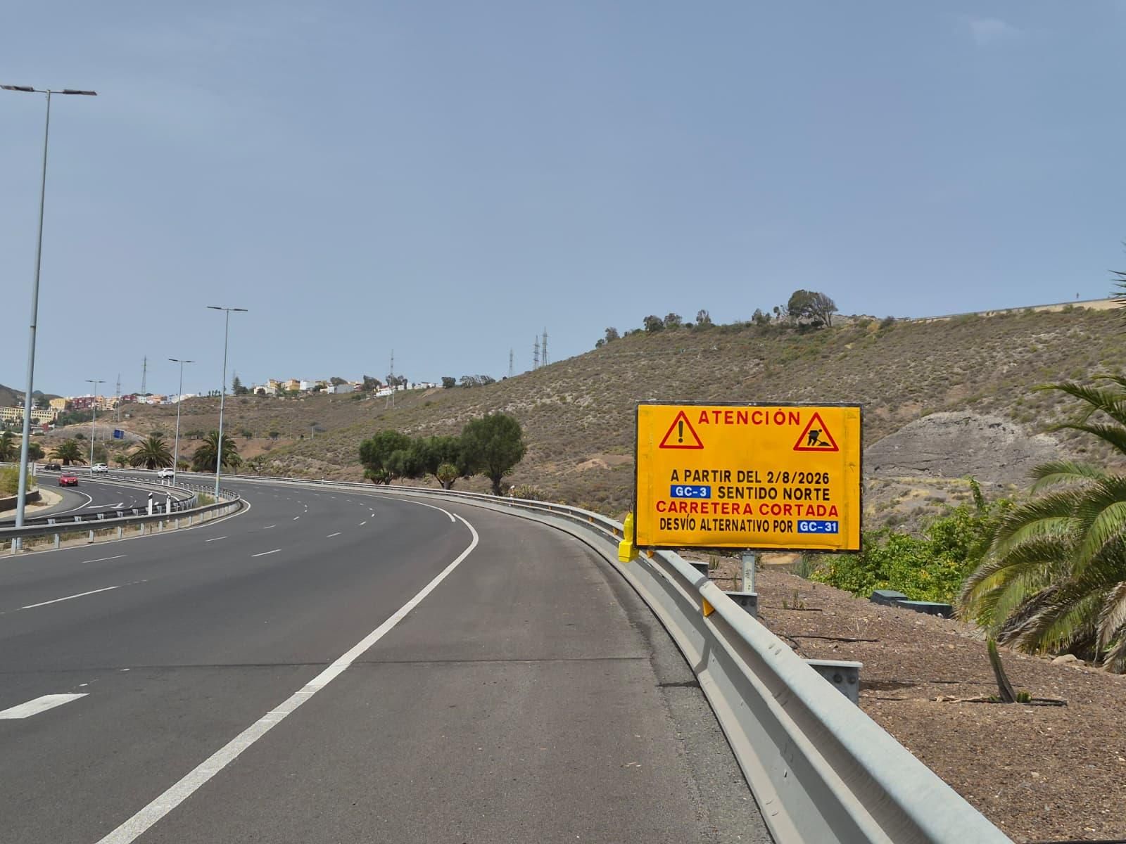 Señales de los cortes en la GC-3.