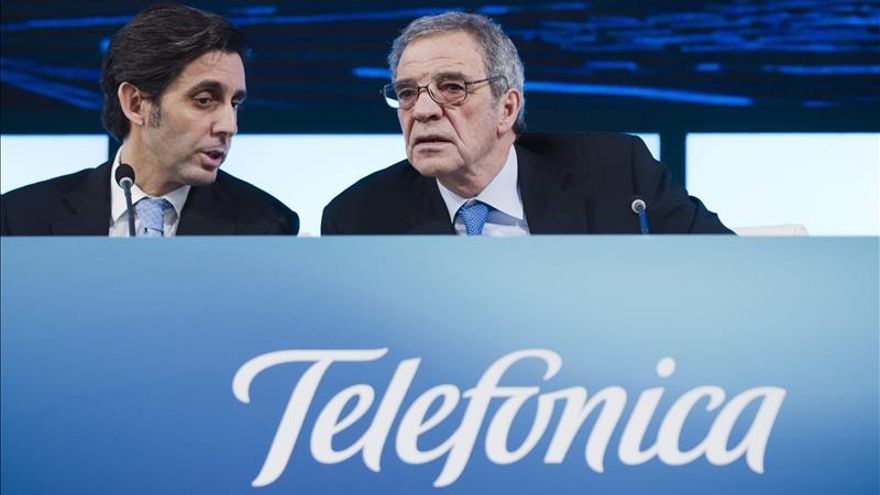 Telefónica gana en el primer trimestre 692 millones, el 23,2 por ciento menos