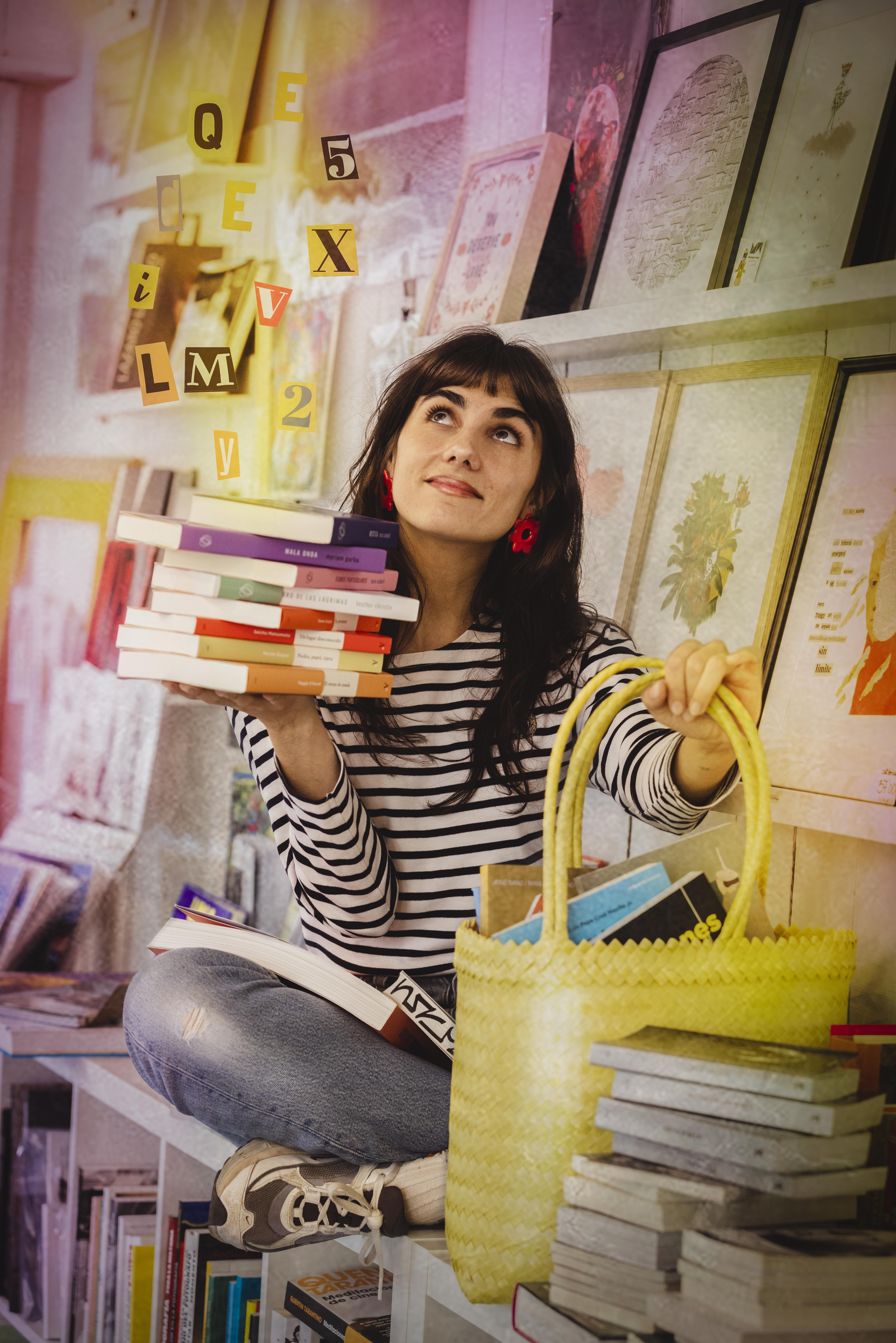 Llúcia Pla en la Libreria La Ilusa