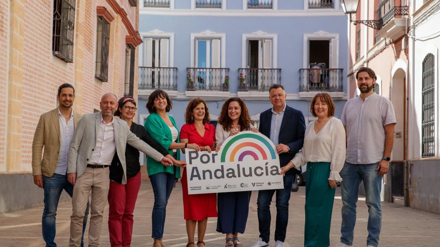 La candidata de Por Andalucía pide "disculpas" por la imagen de división y garantiza que la coalición "es irreversible"