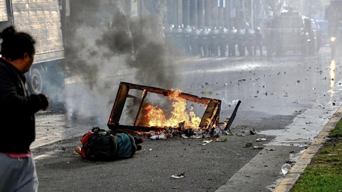 Pablo Grillo cayó herido en la represión del 12 de marzo de 2025.