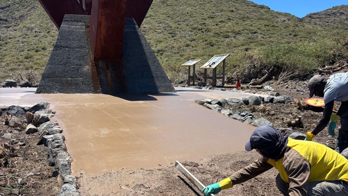 El Cabildo de La Palma concluye las obras de mejora del Mirador del Infinito