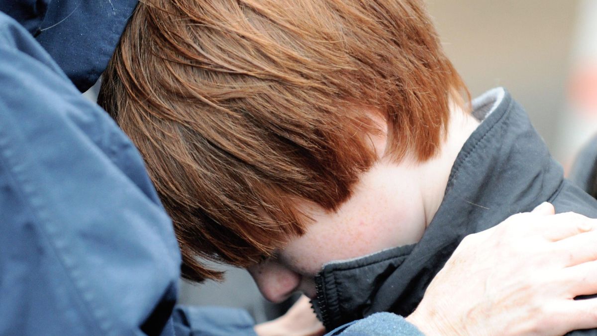 Un adolescente con problemas de salud mental.