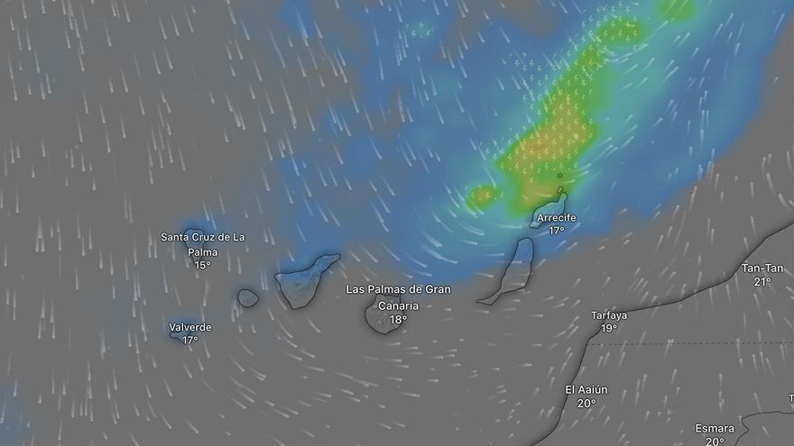 Canarias espera más lluvias intensas esta semana: esta es la previsión de Aemet