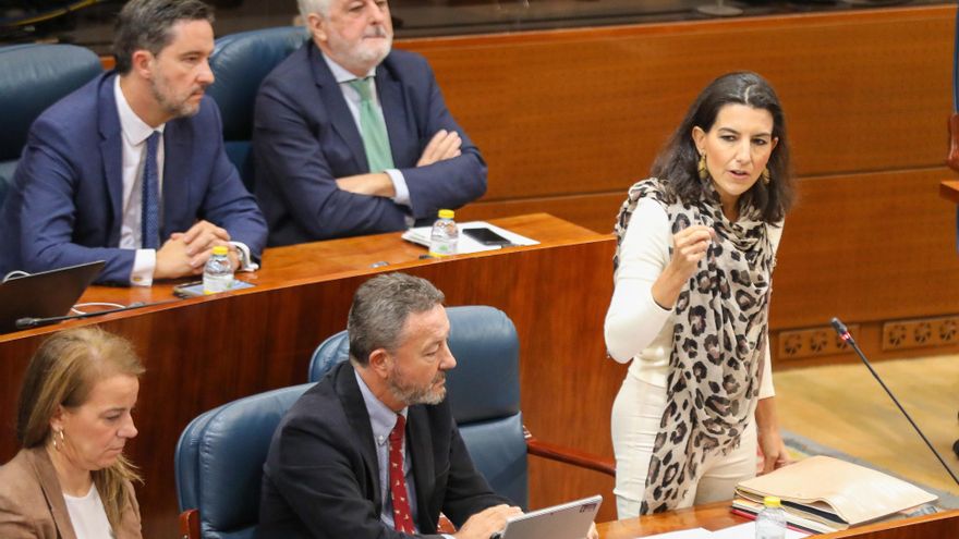 Archivo - La portavoz de Vox en la Asamblea de Madrid, Rocío Monasterio. Archivo.