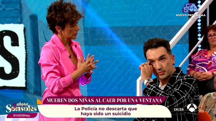 Miguel Lago rompió a llorar en Antena 3 por las mellizas de Oviedo: "Me cuesta hablar de este tema"