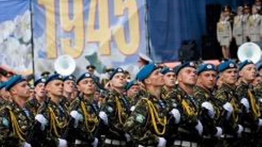 Desfile militar ruso el 9 de Mayo