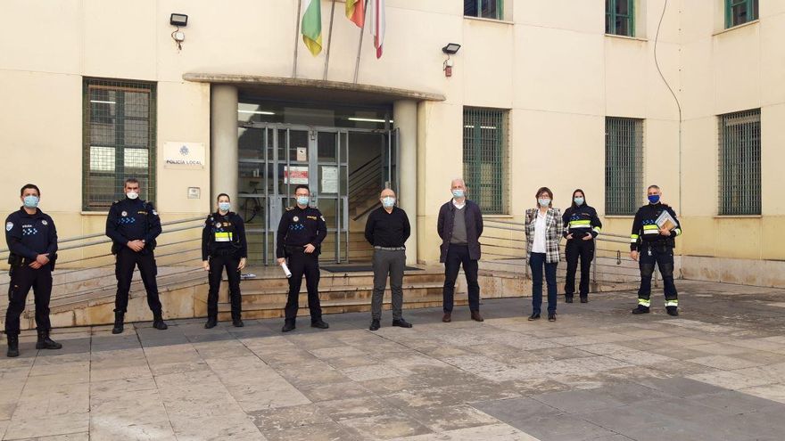 El alcalde agradece la labor de Policía Local, Bomberos y Protección Civil en esta crisis del coronavirus